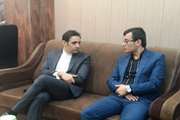 نشست مشترک رئیس دامپزشکی با دادستان و رئیس دادگستری شهرستان دیلم
