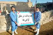 واکسیناسیون دامها به مناسبت هفته پدافند غیر عامل در شهرستان دیلم