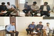 جلسه بررسی چالشهای مزارع پرورش میگو در شهرستان تنگستان
