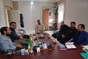 دیدار مدیریت آموزش و پرورش از شبکه دامپزشکی شهرستان دیلم 