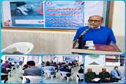 آموزش بسیجیان جهت اجرای طرح اردوی جهادی در استان بوشهر