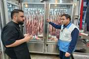 بازدیدبهداشتی از اماکن عرضه فرآورده های خام دامی در شهر بوشهر