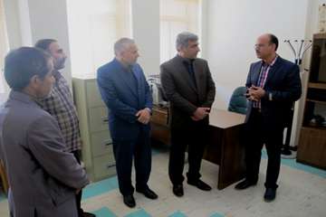 دیدار استاندار بوشهر از دامپزشکی به مناسبت 14 مهر