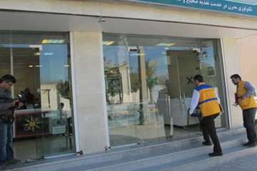 تصاويري از مراحل توليد برنامه كشاورزي و توسعه با موضوع فعاليت نظارت بهداشتي دامپزشكي