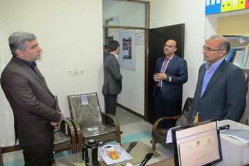 دیدار استاندار بوشهر از دامپزشکی به مناسبت 14 مهر