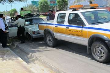 جمع‌آوری دست‌فروشان میگو در بوشهر