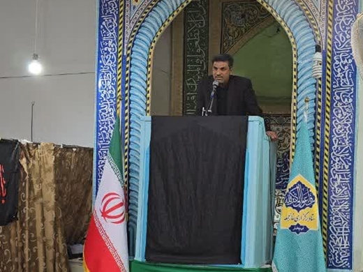 سخنرانی مدیر کل دامپزشکی استان بوشهر در مصلای نماز جمعه آبپخش