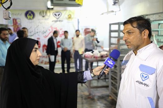 گزارش خبری صداوسیمای مرکز بوشهر از فعالیت اکیپ های دامپزشکی در روز عید سعید قربان 