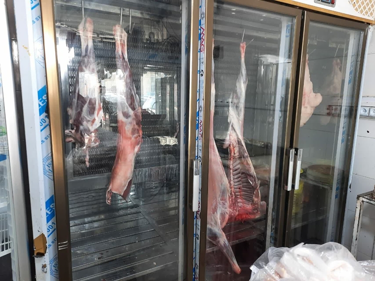 پلمپ یک واحد عرضه کشتارغیرمجاز دام در شهرستان تنگستان